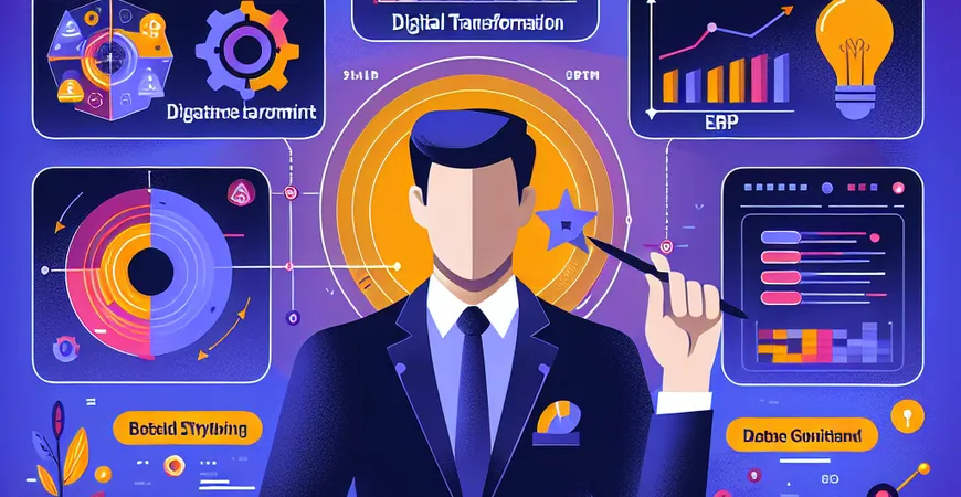  ERP在企业数字化转型中扮演什么角色？为什么是“业务大脑”级工具？  